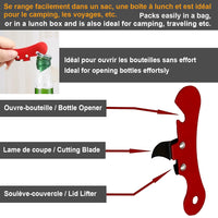 RBrands Multi-Functional Camping Can Opener