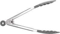 Starfrit 12" Stainless Steel Utility Tongs with Nylon Tips