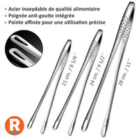 RBrands –Round Tip Tweezer Tongs
