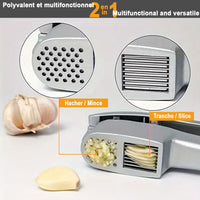 RBrands 2 in 1 Garlic Press & Slicer