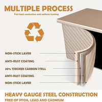 Non stick Carbon Steel Bread Pan With Lid