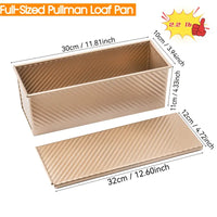 Non stick Carbon Steel Bread Pan With Lid