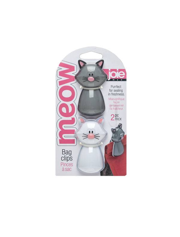 Meow - Bag Clips - 2 Pack