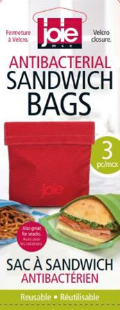 Antibacterial sandwich bags 3 pc