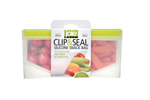 Clip & Seal Silicone Snack Bag