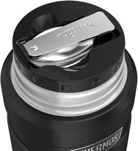 Thermos - 16-Ounce Vacuum-Insulated Food Jar with Folding Spoon