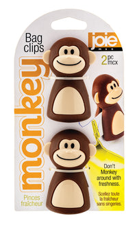 Monkey Bag Clips - 2 Pack