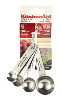 KitchenAid - Stainless Steel Measuring Spoons