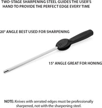 Farberware - EZ Angle Bolster Sharpening Steel